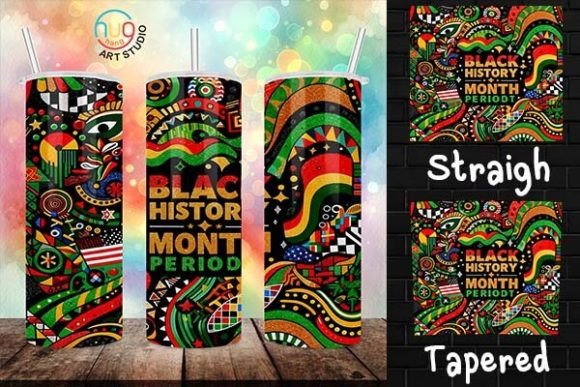 Download Black History Month 20oz Skinny Tumbler - Premium Resources