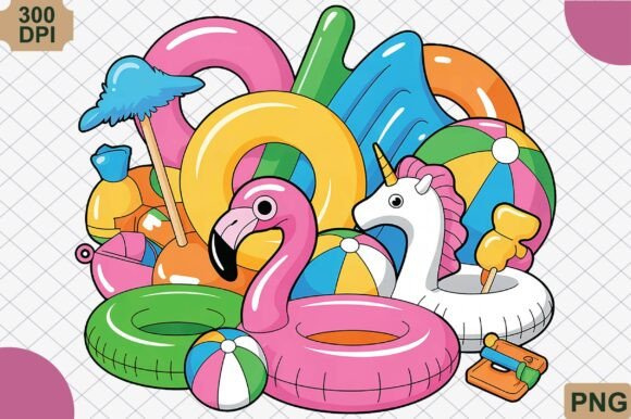 Download Pool Party Float Toys PNG - Float Collection