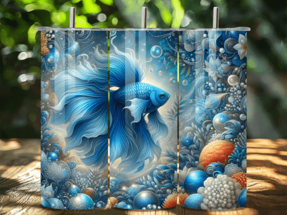 Download Majestic Betta Fish Swimming Tumbler PNG - Swimming tumbler Collection